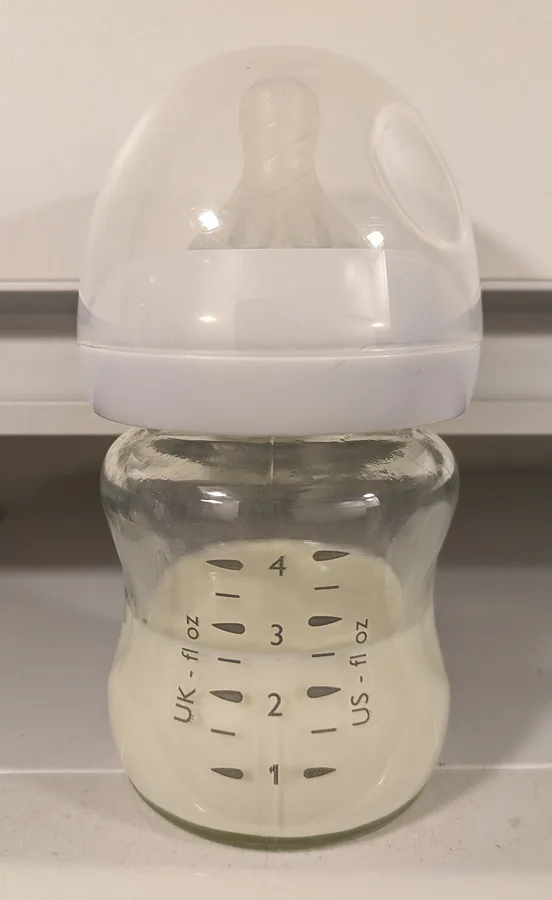 Pigeon Wide-Neck Feeding Bottle (240 ml)